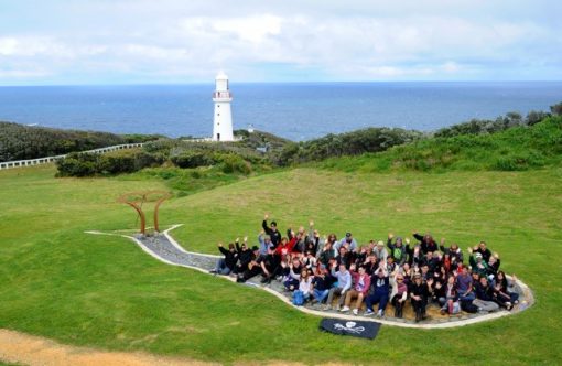 Sea Shepherd visit cape otway lighthouse